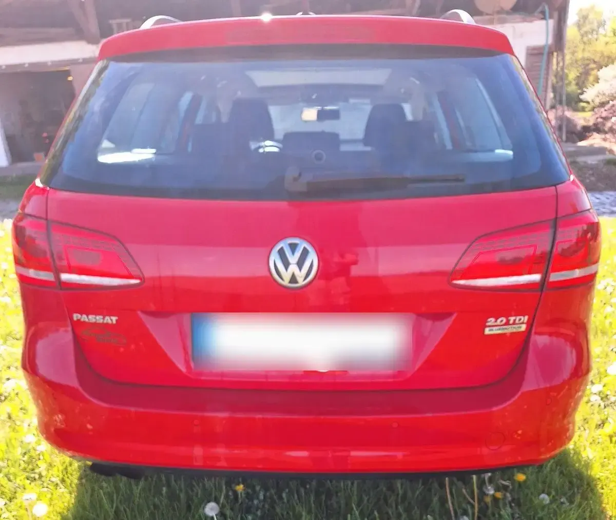 Usata VW Passat Comfortline 140 CV (102 kW) 2013 Rosso Station wagon