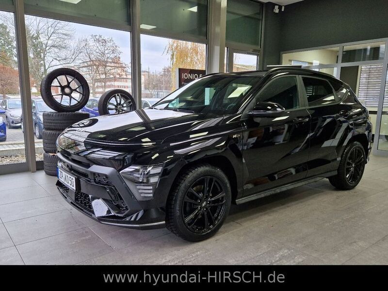 Schwarz Gebraucht 2023 Hyundai Kona N Line SUV | 31.990 € (Fairer Preis) - Bild 1/4