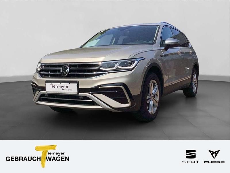 Silber Gebraucht 2024 VW Tiguan Allspace Elegance SUV | 40.440 € (Guter Preis) - Bild 1/4
