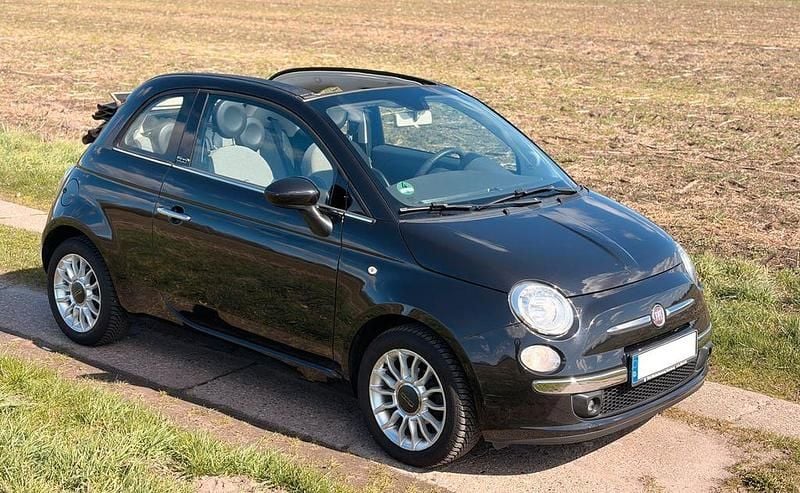 Gebraucht Fiat 500C Lounge 69 PS (50 kW) 2012 Schwarz Cabrio