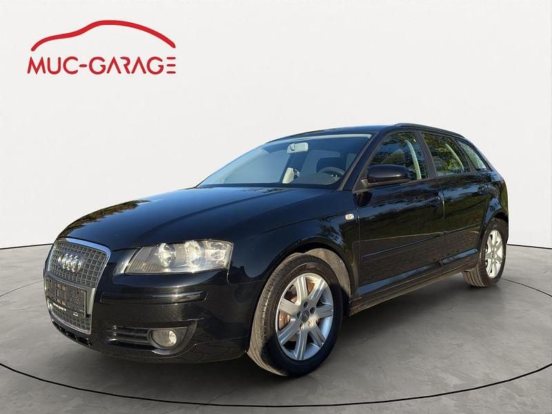 Schwarz Gebraucht 2007 Audi A3 Sportback Attraction Limousine | 2.850 € (Guter Preis) - Bild 1/4