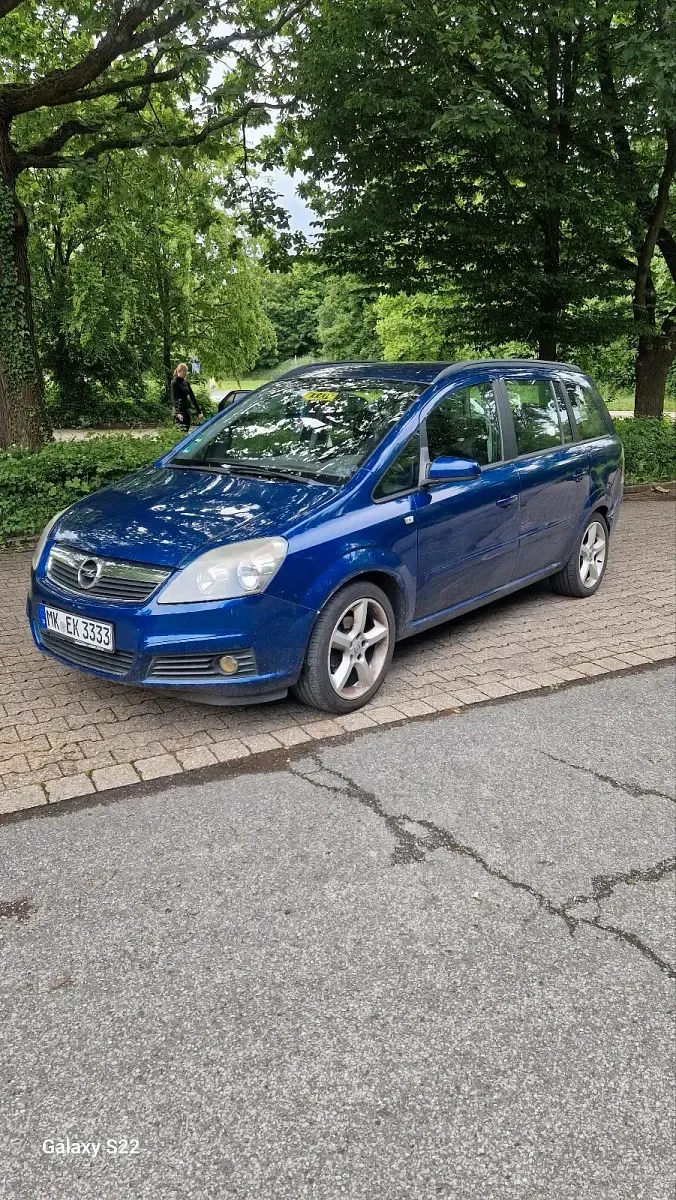 Gebraucht Opel Zafira 140 PS (102 kW) 2005 Blau Van / Kleinbus