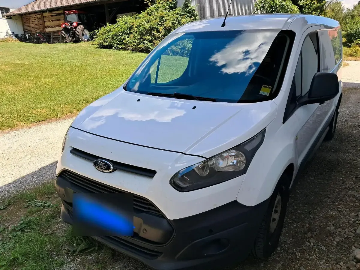 Gebraucht Ford Transit Connect 95 PS (69 kW) 2015 Weiß Van / Kleinbus