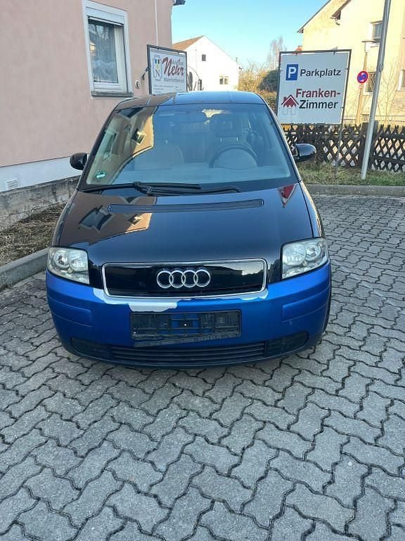 Schwarz Gebraucht 2002 Audi A2 Kleinwagen | 1.000 € (Superpreis) - Bild 1/4