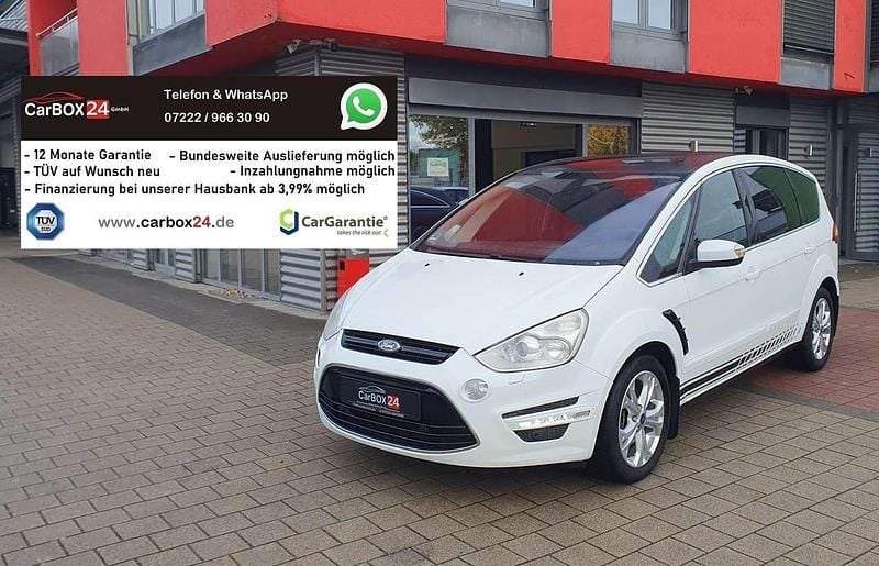 Gebraucht Ford S-MAX Titanium 140 PS (102 kW) 2013 Frozen white Van / Kleinbus