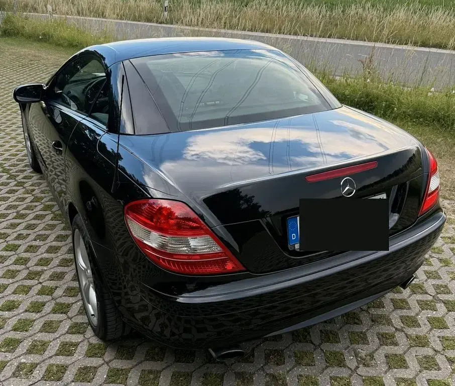 Gebraucht Mercedes SLK200 163 PS (119 kW) 2005 Schwarz Cabrio