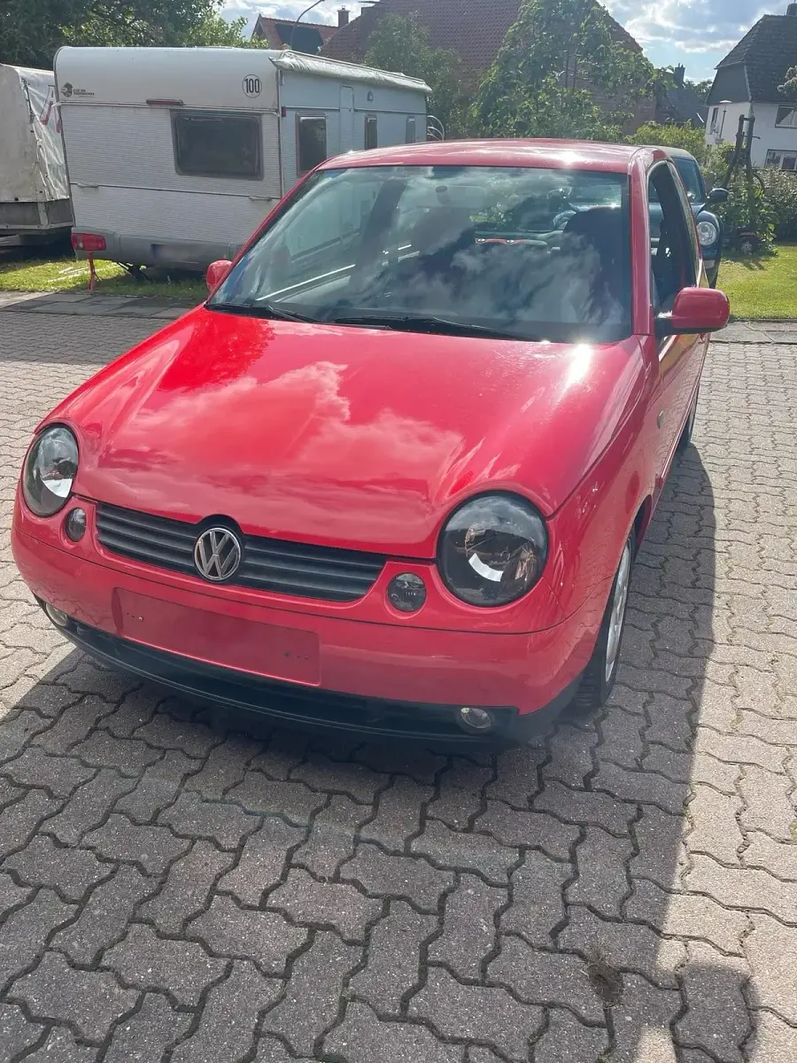 Gebraucht VW Lupo 75 PS (55 kW) 1999 Rot Kleinwagen