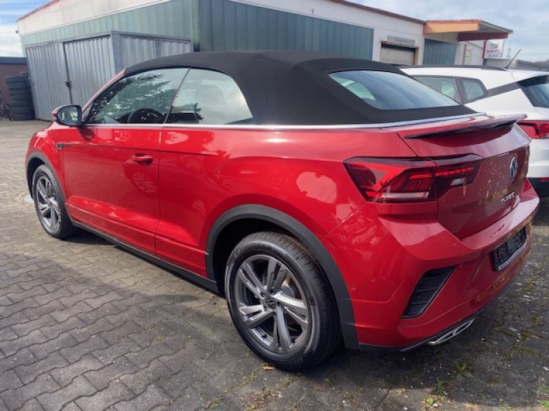 Gebraucht VW T-Roc Cabriolet 150 PS (110 kW) 2023 Rot Cabrio