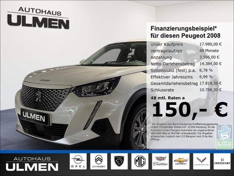 Weiß Gebraucht 2021 Peugeot e-2008 Active SUV | 17.980 € (Fairer Preis) - Bild 1/4
