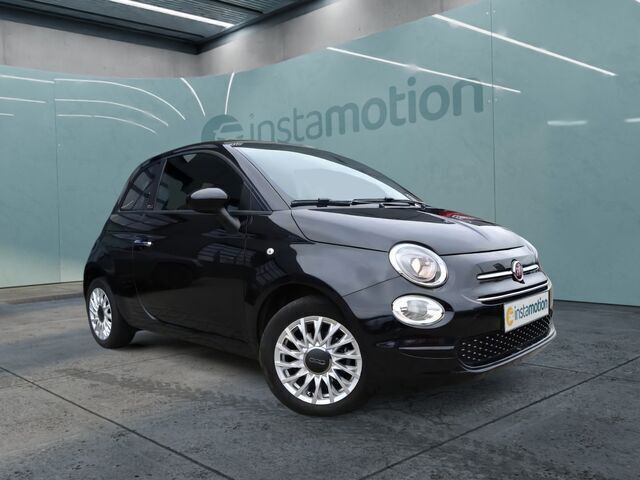 Schwarz Gebraucht 2020 Fiat 500C Lounge Cabrio | 14.490 € (Fairer Preis) - Bild 1/2
