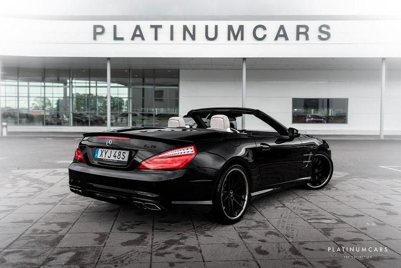 Gebraucht Mercedes SL63 AMG AMG 537 PS (394 kW) 2013 Schwarz Cabrio