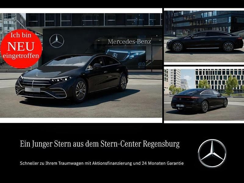 Schwarz Gebraucht 2024 Mercedes EQS450+ AMG Limousine | 72.680 € - Bild 1/4