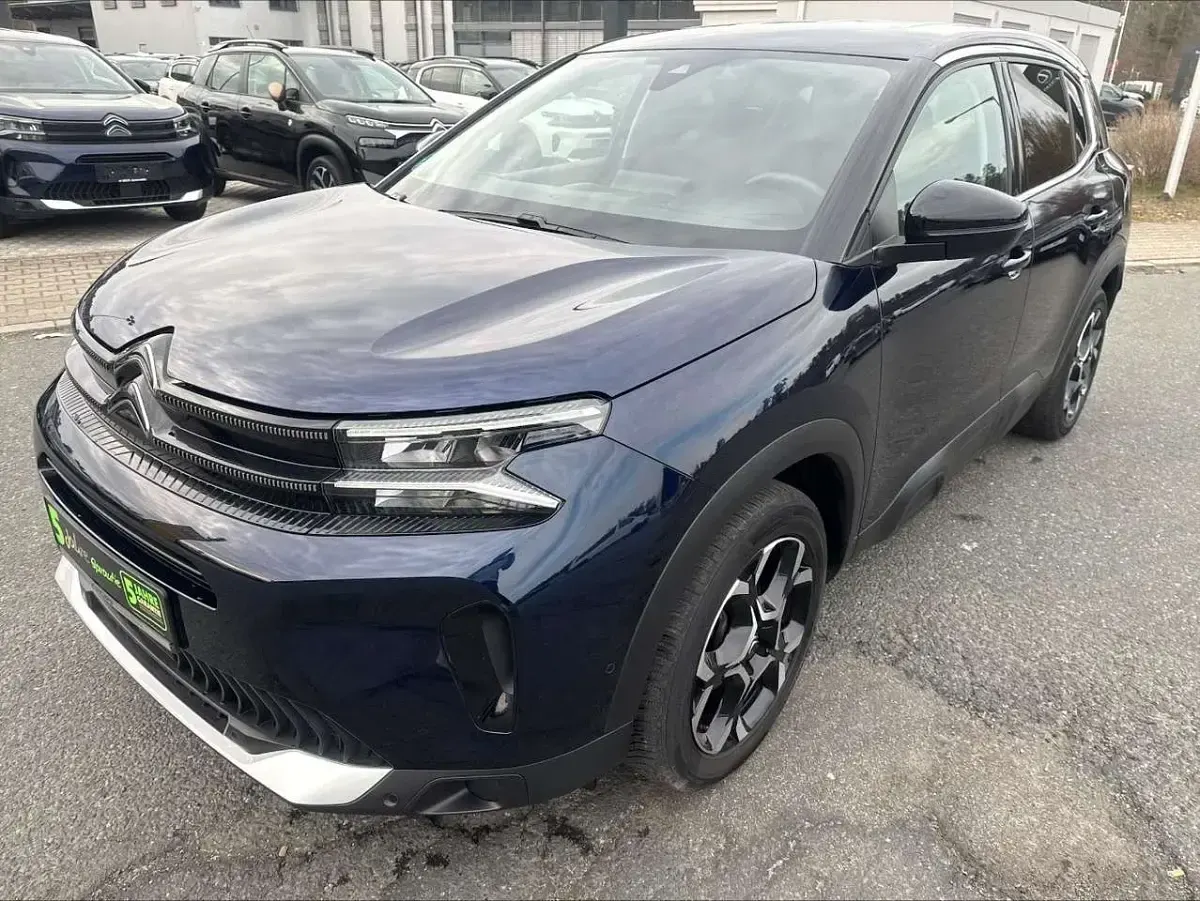 Gebraucht Citroën C5 Aircross PureTech 131 PS (96 kW) 2024 Blau metalliclackierung SUV