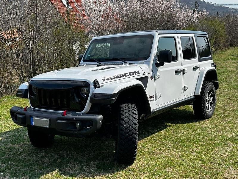 Gebraucht Jeep Wrangler Rubicon 264 PS (194 kW) 2020 Weiß SUV