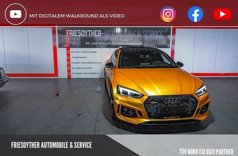 Schwarz Gebraucht 2019 Audi RS5 Sportback Sport Limousine | 51.490 € (Fairer Preis) - Bild 1/4