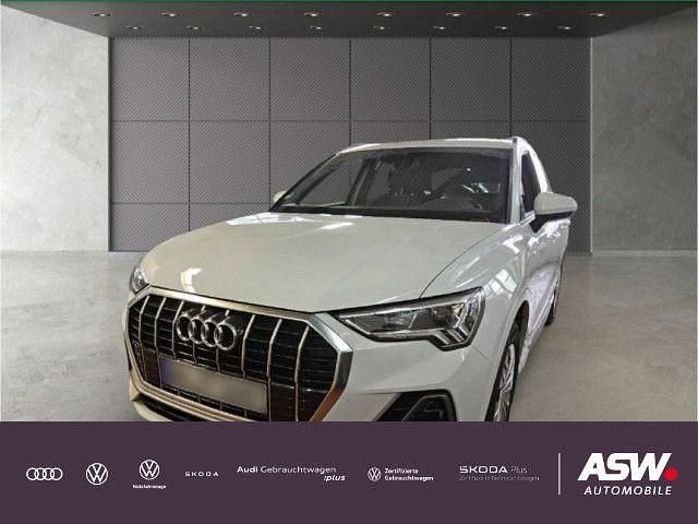 Gletscherweiß metallic Gebraucht 2022 Audi Q3 S-Line SUV | 30.930 € (Superpreis) - Bild 1/3