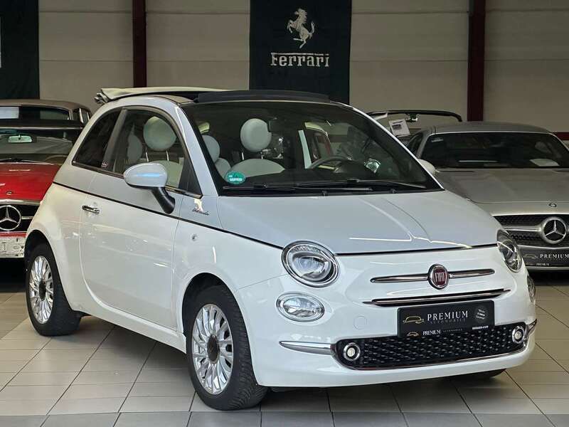 Weiß Gebraucht 2021 Fiat 500C Dolcevita Cabrio | 13.890 € (Fairer Preis) - Bild 1/4