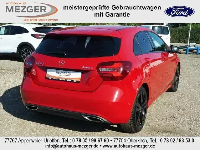 Używany Mercedes A220 184 KM (135 kW) 2016 Czerwony Sedan/Limuzyna