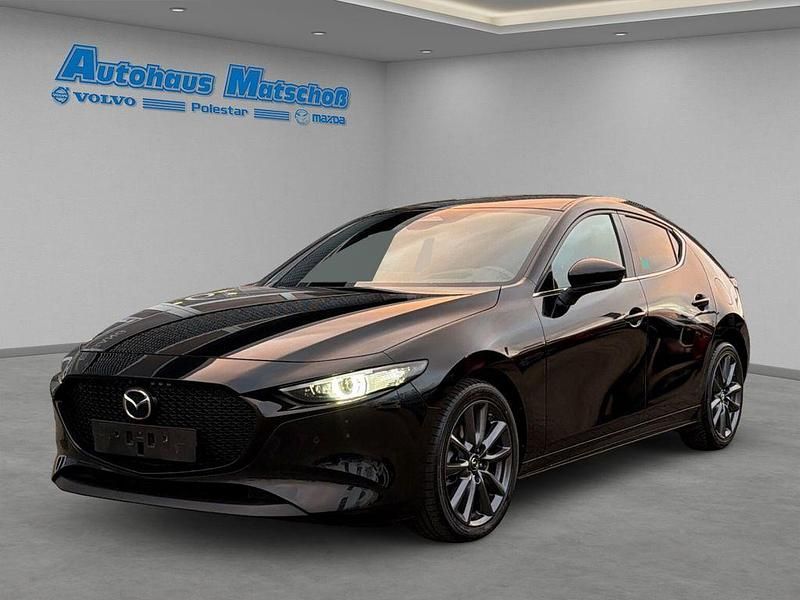 Schwarz Gebraucht 2025 Mazda 3 Exclusive-Line Limousine | 26.950 € (Teuer) - Bild 1/4