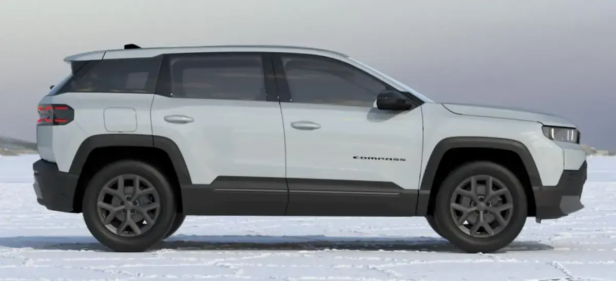 Neu Jeep Compass Altitude 145 PS (106 kW) 2026 Antarctica white metallic SUV