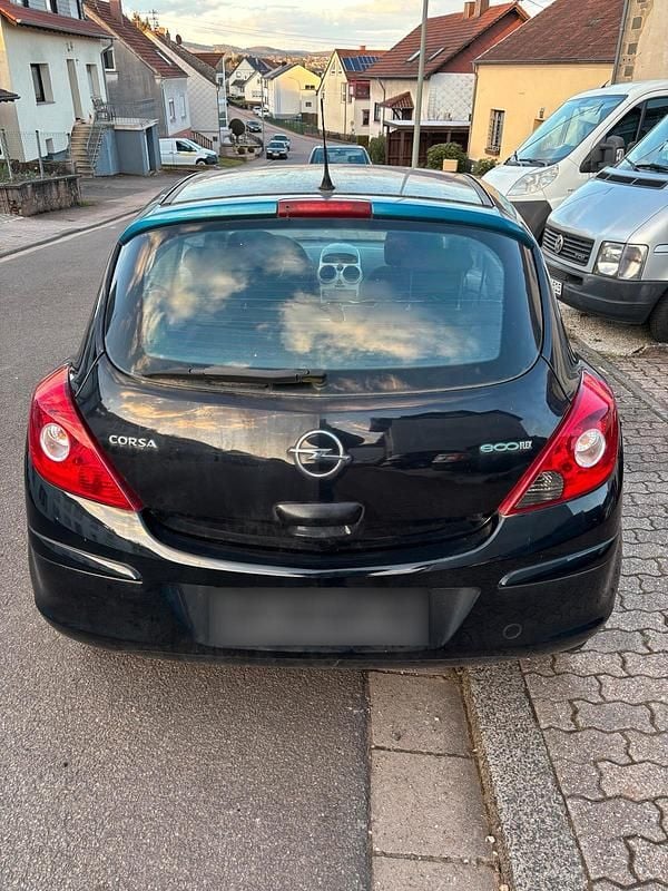 Gebraucht Opel Corsa 60 PS (44 kW) 2010 Schwarz Kleinwagen
