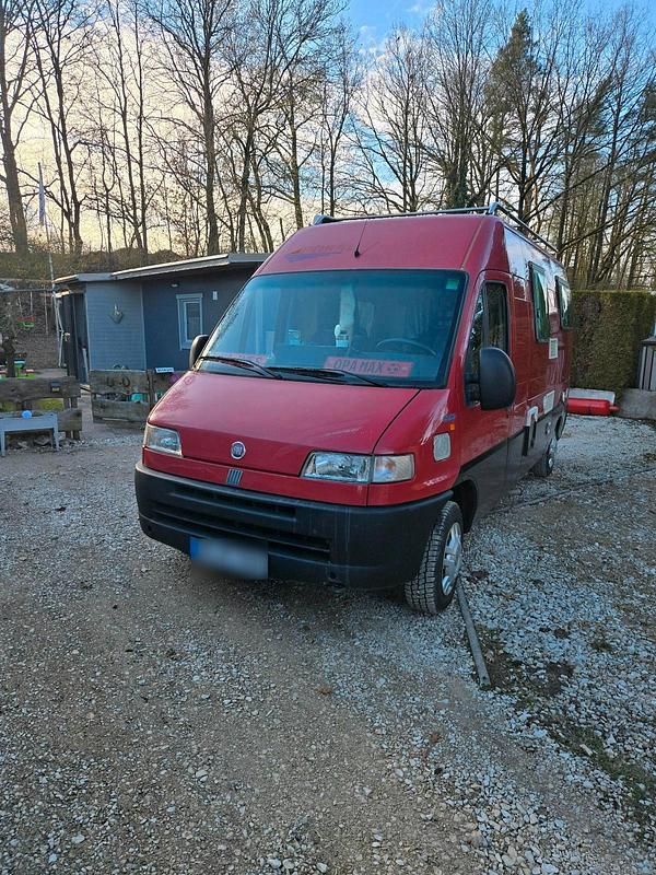 Gebraucht Fiat Ducato 128 PS (94 kW) 2001 Rot Van