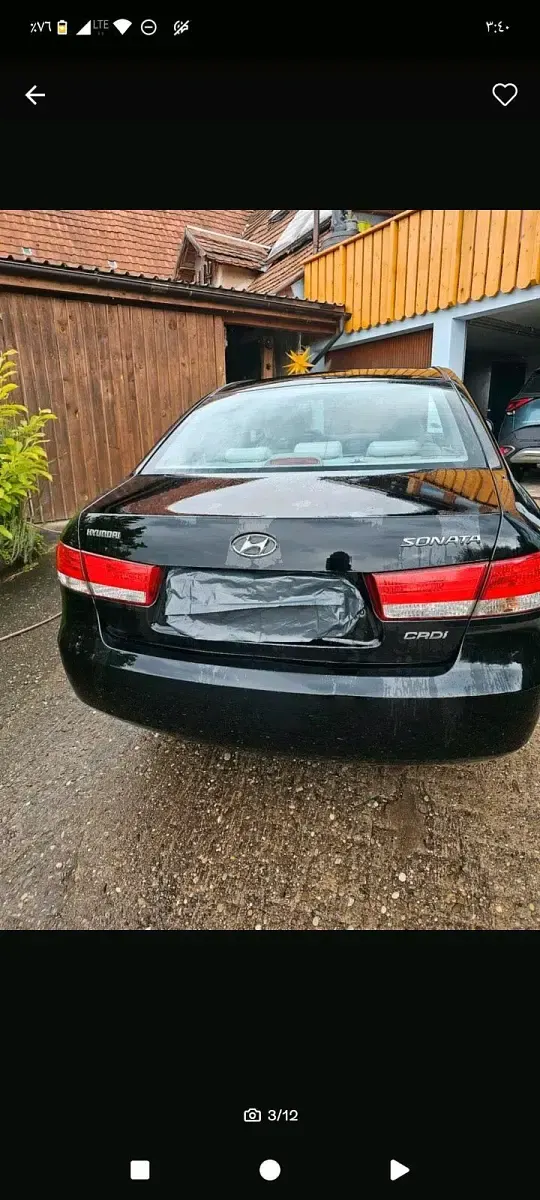 Gebraucht Hyundai Sonata 140 PS (102 kW) 2007 Schwarz Limousine