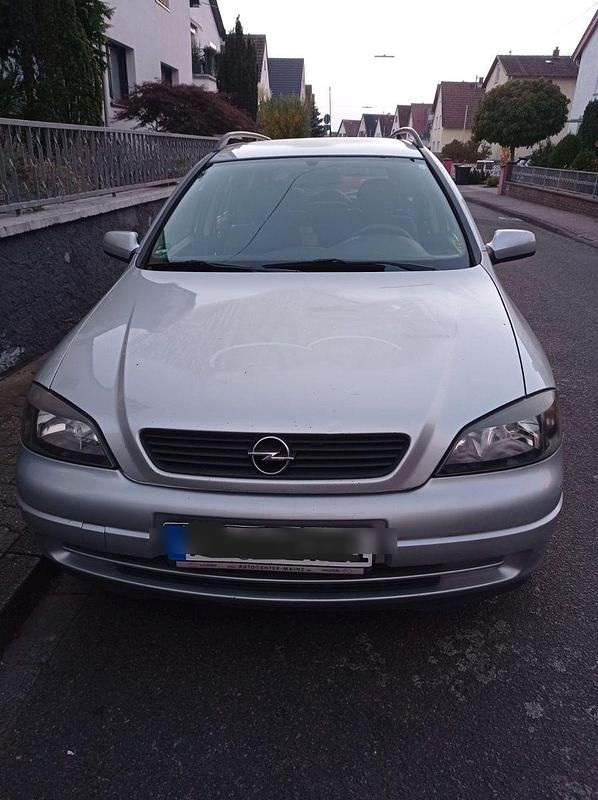 Silber Gebraucht 2001 Opel Astra Comfort Kombi | 600 € (Superpreis) - Bild 1/4
