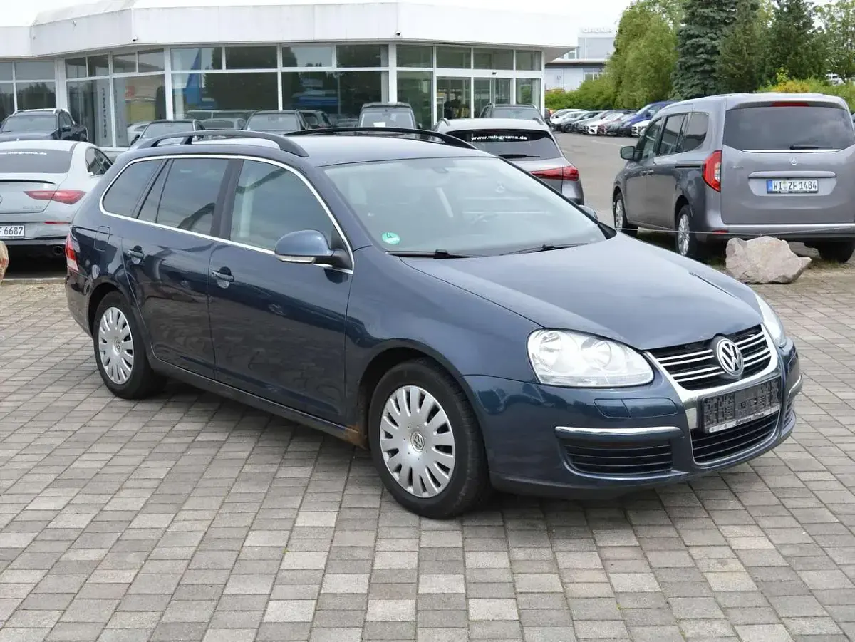 Gebraucht VW Golf V Comfortline 105 PS (77 kW) 2007 Blau Kombi
