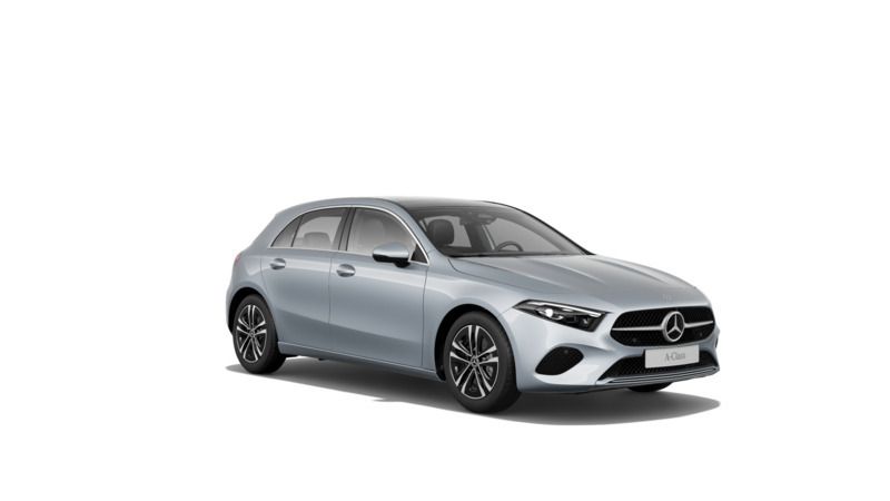 Hightechsilber metallic Neu 2024 Mercedes A220 Limousine | 54.133 € - Bild 1/3