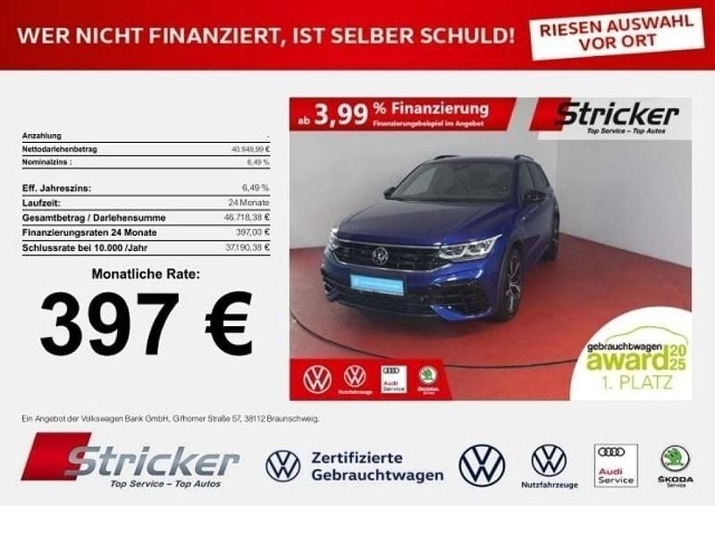 Lapiz blue metallic (metallic) Gebraucht 2023 VW Tiguan R SUV | 40.949 € (Guter Preis) - Bild 1/4