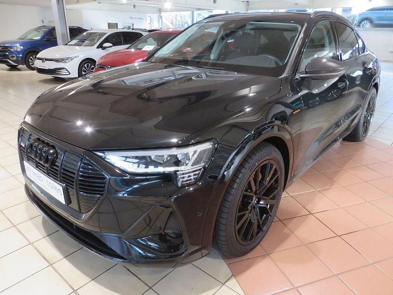 Schwarz Gebraucht 2022 Audi e-tron Sportback S-Line SUV | 48.745 € (Teuer) - Bild 1/4