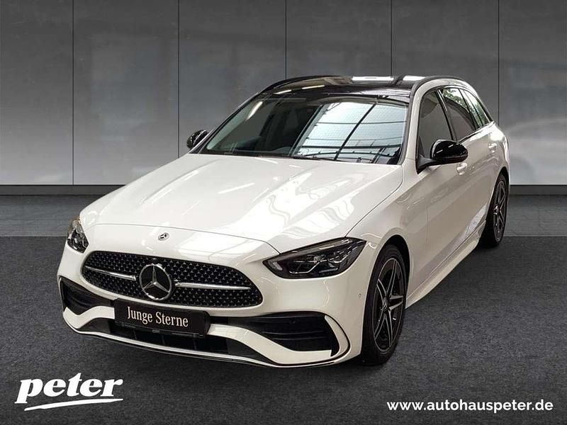 Unilack polarweiß Gebraucht 2024 Mercedes C200 Advanced Kombi | 42.310 € (Etwas zu teuer) - Bild 1/4