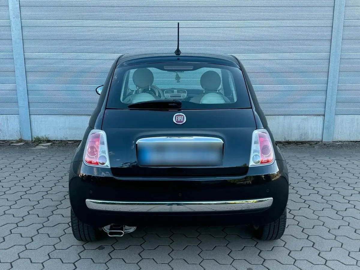Gebraucht Fiat 500 70 PS (51 kW) 2015 Schwarz Kleinwagen