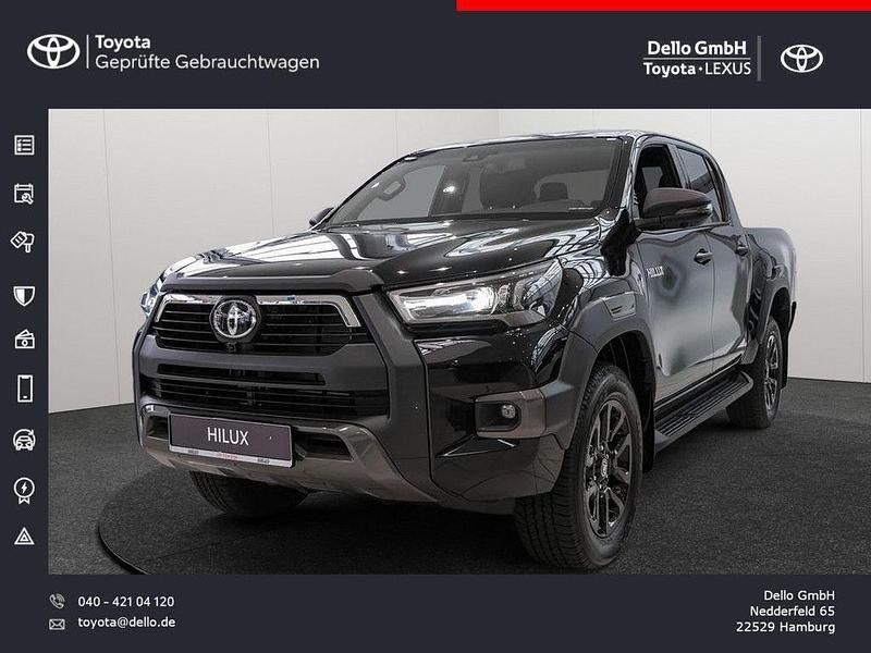 Schwarz Neu 2025 Toyota HiLux Abholung | 62.490 € (Teuer) - Bild 1/4