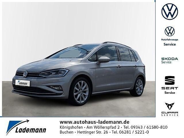 Silber Gebraucht 2018 VW Golf Sportsvan Highline Van / Kleinbus | 18.924 € (Fairer Preis) - Bild 1/4
