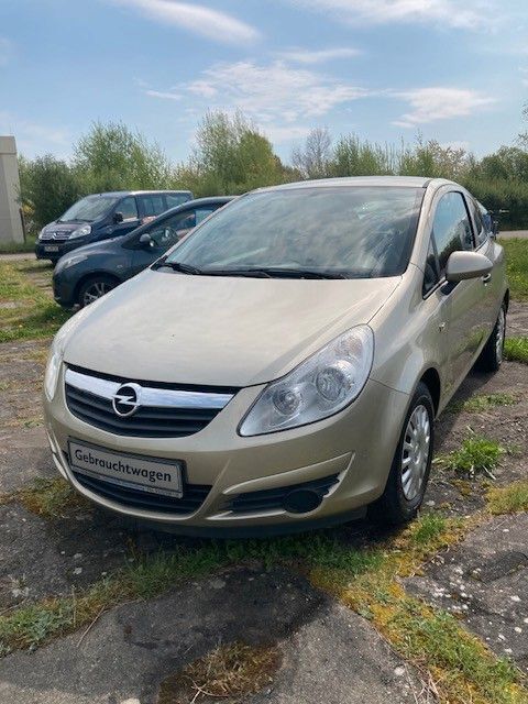 Beige Gebraucht 2009 Opel Corsa Limousine | 2.998 € (Etwas zu teuer) - Bild 1/4