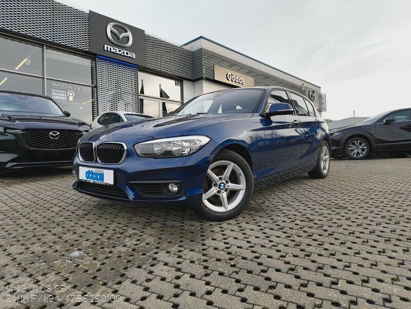 Blau Gebraucht 2018 BMW 120 Advantage Kleinwagen | 17.990 € (Fairer Preis) - Bild 1/4