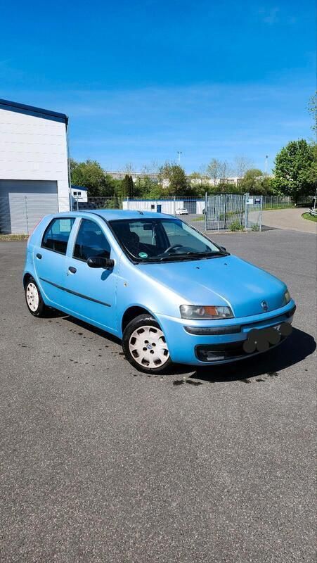 Blau Gebraucht 2002 Fiat Punto Kleinwagen | 1.000 € (Fairer Preis) - Bild 1/2