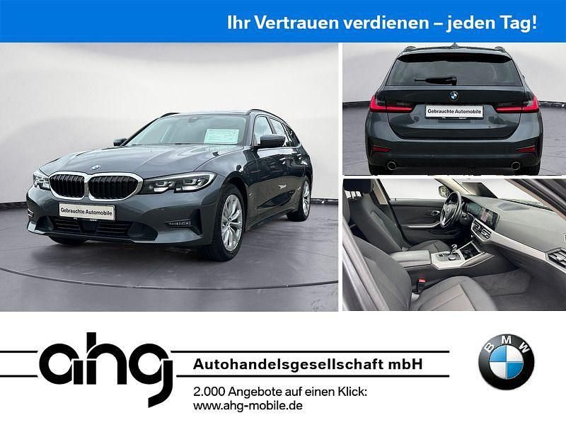 Grau Gebraucht 2021 BMW 318 Sport Line Kombi | 18.990 € (Guter Preis) - Bild 1/4