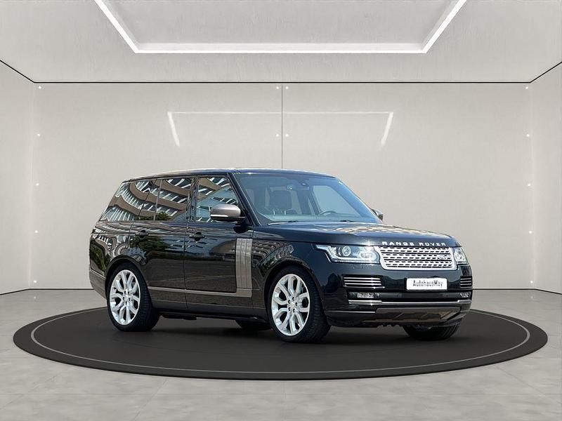 Schwarz Gebraucht 2014 Land Rover Range Rover Autobiography SUV | 39.950 € (Superpreis) - Bild 1/4