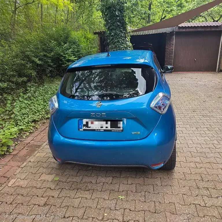 Usata Renault Zoe 67 kW (92 CV) 2017 Blu Utilitaria