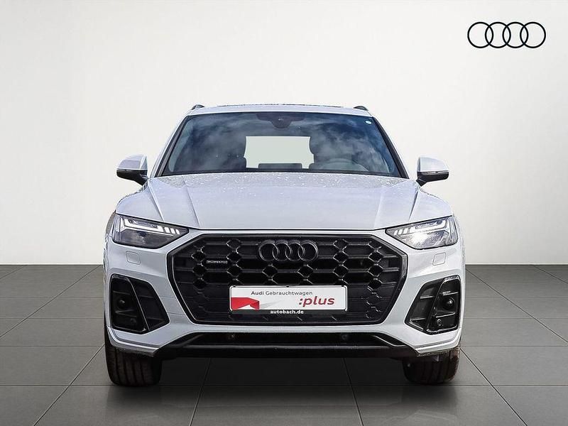 Gebraucht Audi Q5 S-Line 204 PS (150 kW) 2024 Gletscherweiß metallic SUV