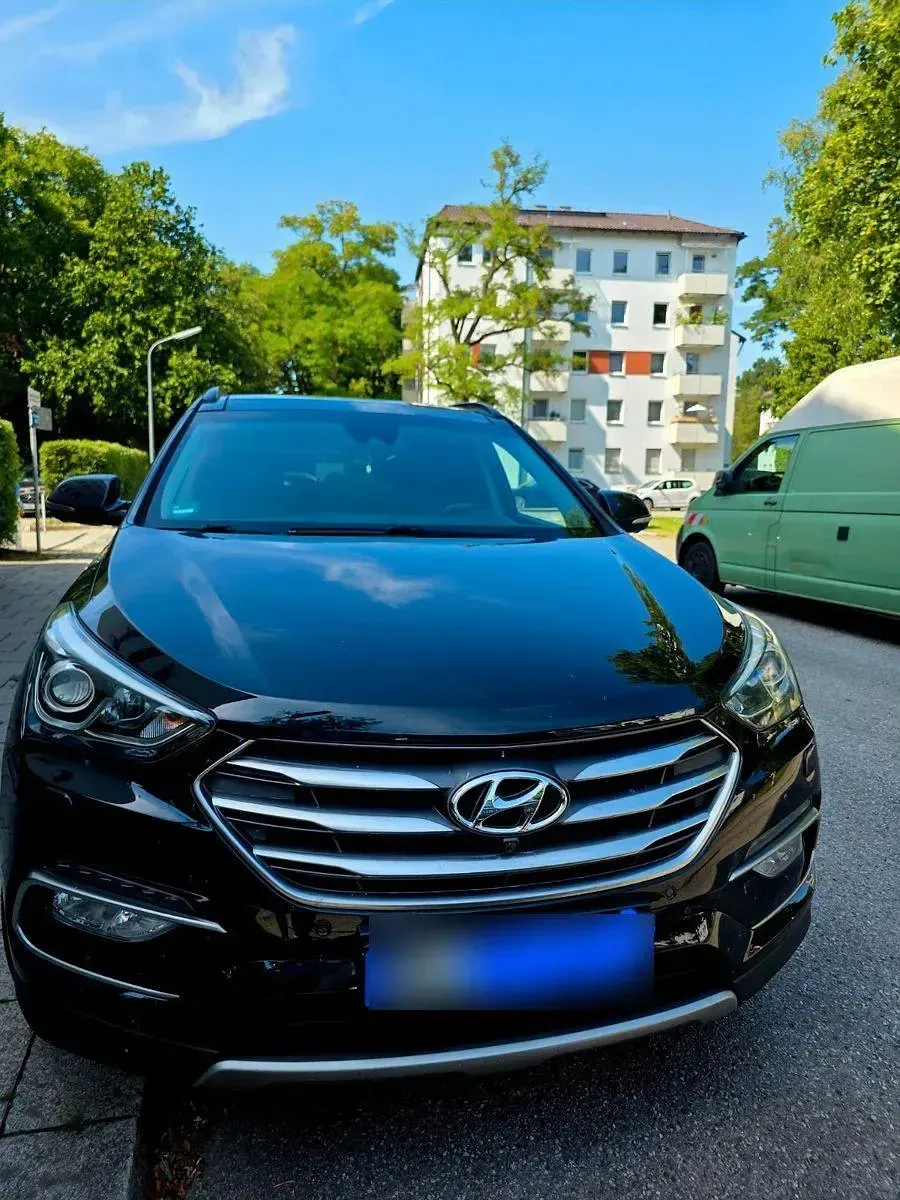 Gebraucht Hyundai Santa Fe Style 200 PS (147 kW) 2017 Schwarz SUV