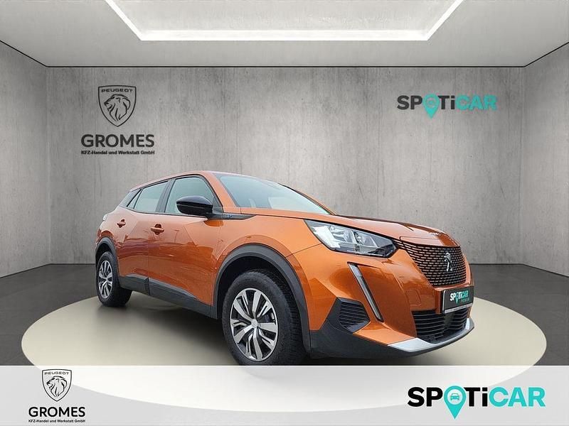 Orange Gebraucht 2022 Peugeot e-2008 Active SUV | 17.290 € (Guter Preis) - Bild 1/4