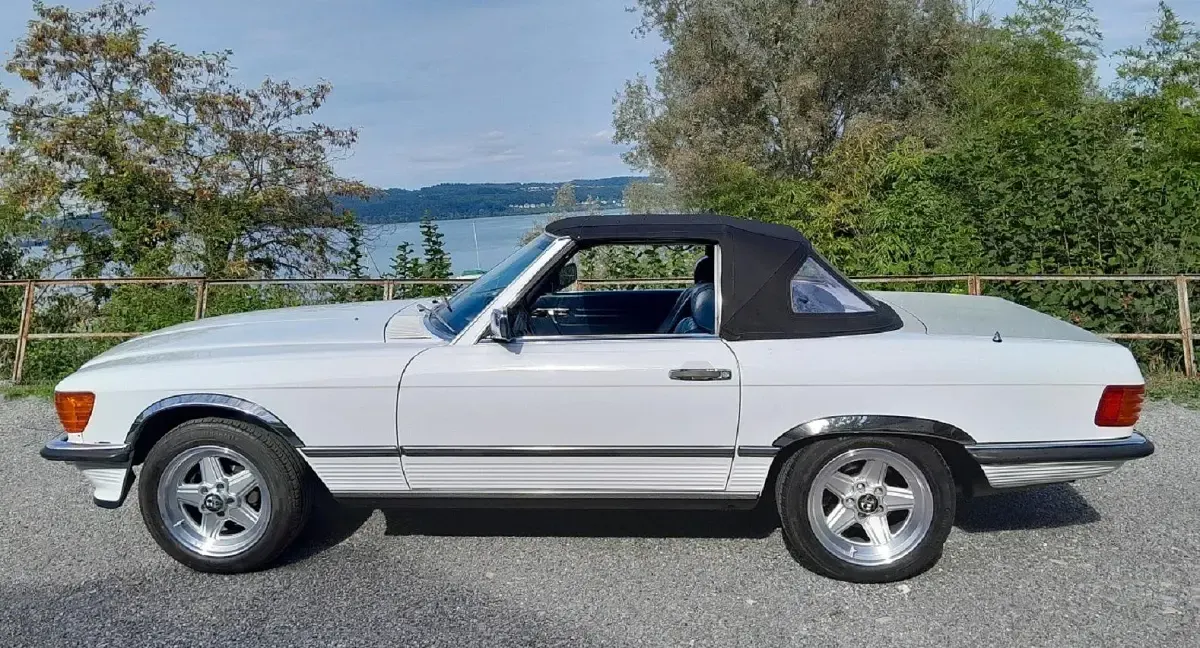 Gebraucht Mercedes 560 231 PS (169 kW) 1989 Weiß Cabrio