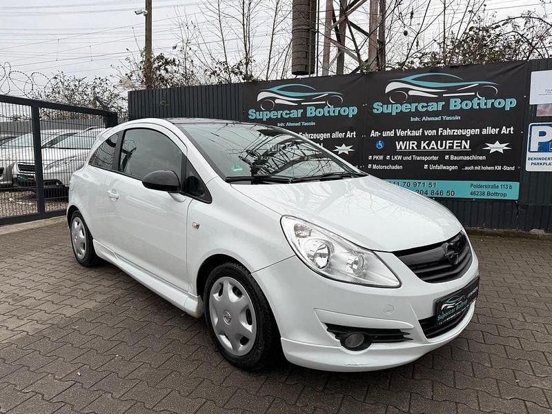Gebraucht Opel Corsa Edition 90 PS (66 kW) 2008 Weiß Kleinwagen