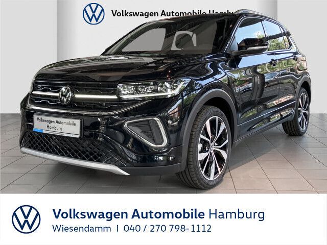 Schwarz Gebraucht 2022 VW T-Cross R-line SUV | 34.837 € - Bild 1/4