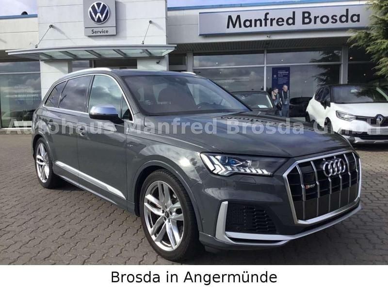 Grau Gebraucht 2021 Audi SQ7 Sport SUV | 74.200 € (Guter Preis) - Bild 1/4