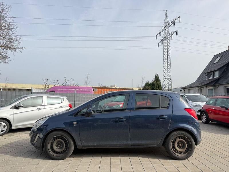 Gebraucht Opel Corsa 87 PS (63 kW) 2012 Ozeanblau/waterworld Kleinwagen